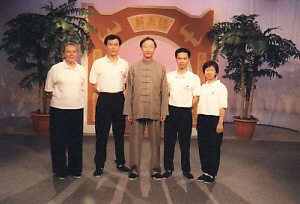 Filming of Tai Chi TV series